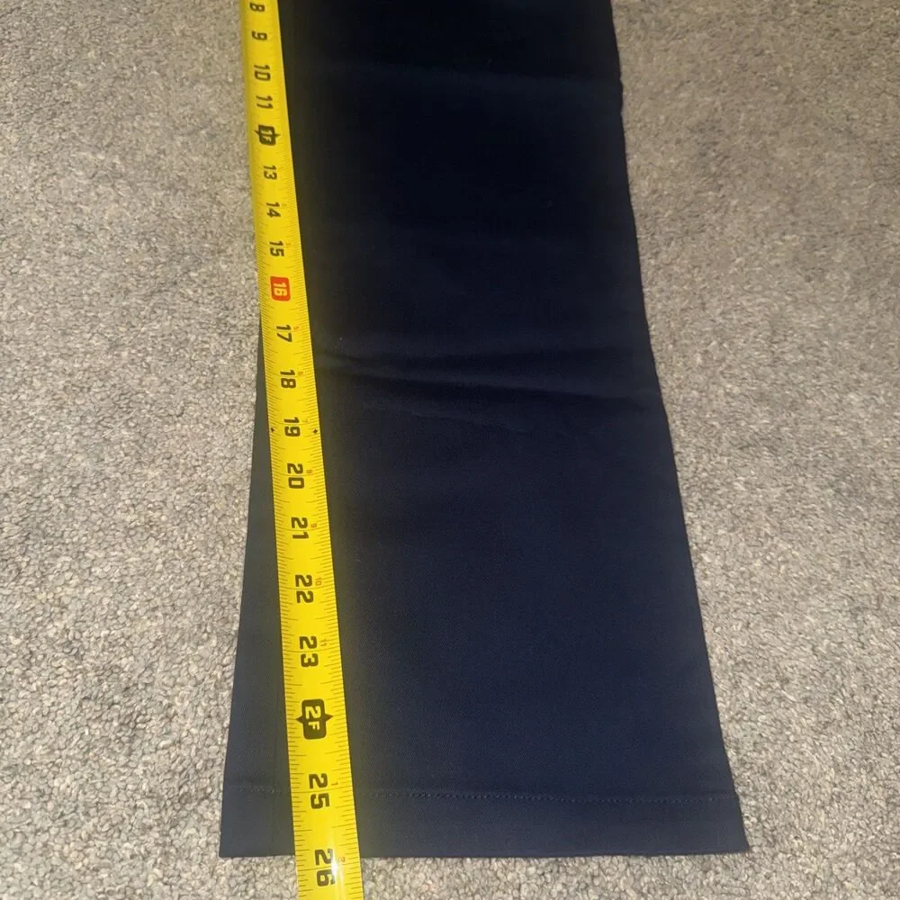 NWT Old Navy Boys Blue Chino Built-In Flex Straight Leg Pants Boys Size 12 Husky